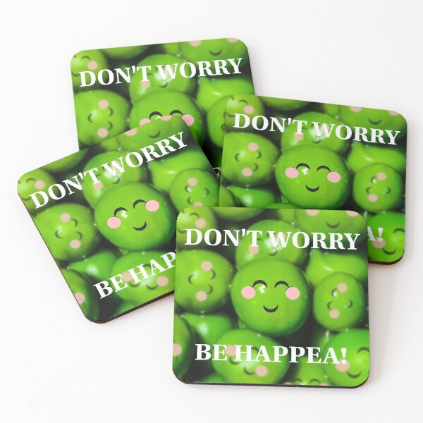 Item preview, Peas. Don't worry be happea! designed and sold by Bumpulous.