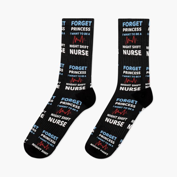 Item preview, Forget Princess I Want To Be A Night Shift Nurse Humor designed and sold by ExploreTheStore.