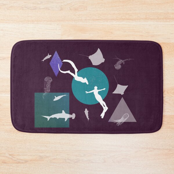 Item preview, Freediving Couple in Ocean designed and sold by Arkneer.