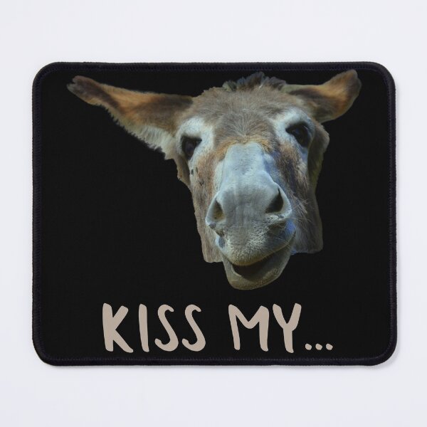 Item preview, Kiss My Ass Funny Donkey designed and sold by JellyBeenzz.