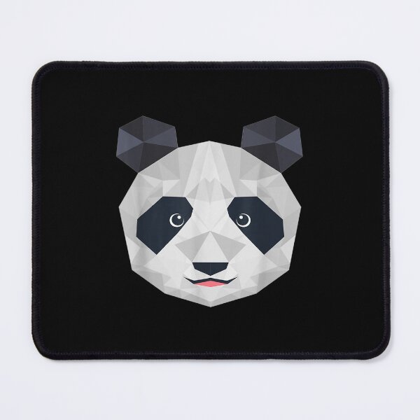 Item preview, Panda's Head Colorful Geometric Panda Lover designed and sold by maudean.