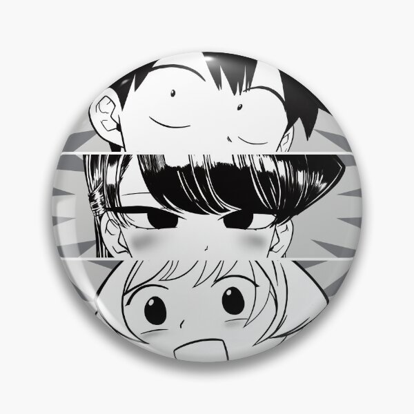 Item preview, Komi san anime eyes noir designed and sold by RagingSoxMonkey.