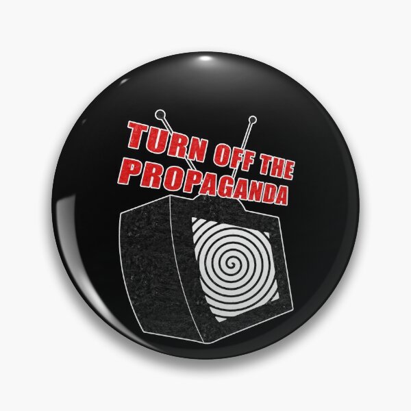 Item preview, Turn off the Propaganda Fake News TV Hypnotised designed and sold by ArtOfRebellion.