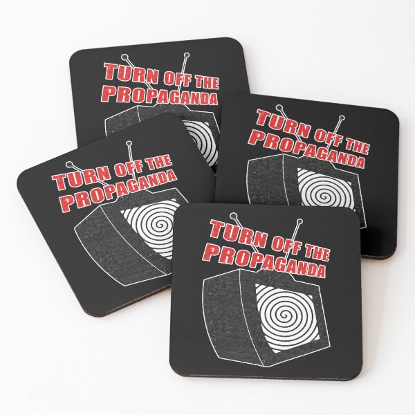 Item preview, Turn off the Propaganda Fake News TV Hypnotised designed and sold by ArtOfRebellion.
