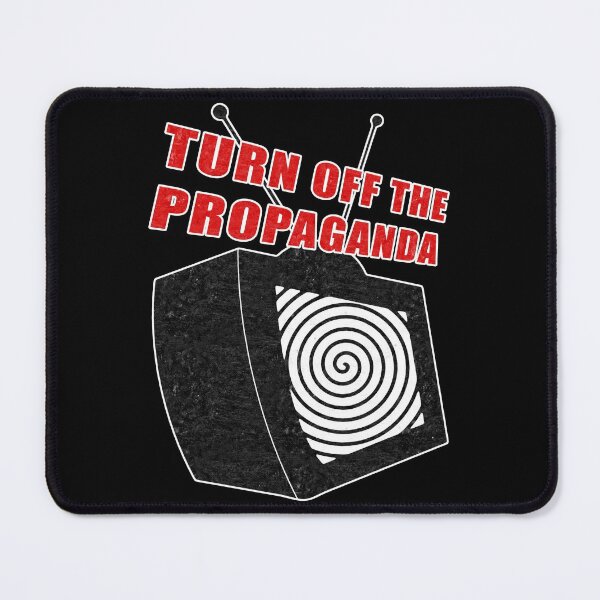 Item preview, Turn off the Propaganda Fake News TV Hypnotised designed and sold by ArtOfRebellion.