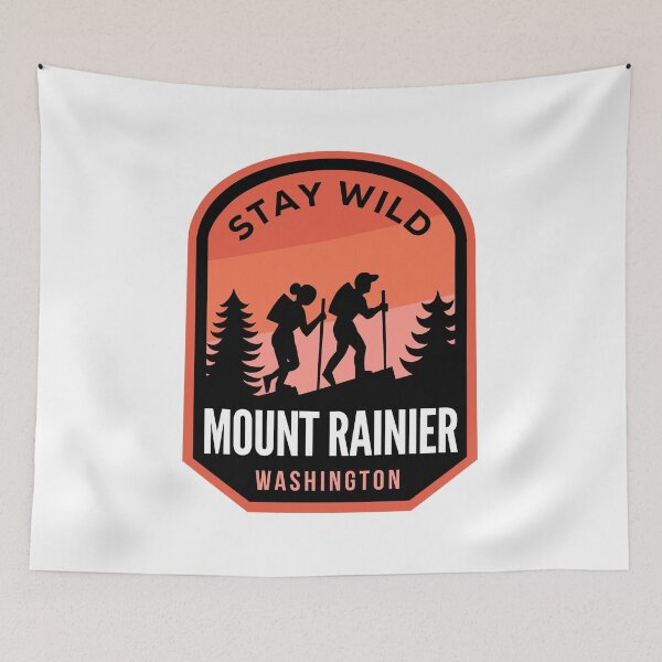 Item preview, Mount Rainier Washington Hiking in Nature designed and sold by HalpinDesign.