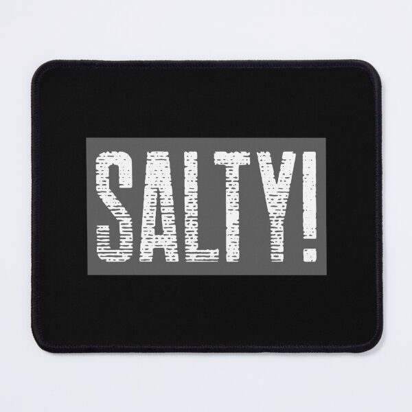 Item preview, Salty! Text only design. Capitals. designed and sold by JellyBeenzz.