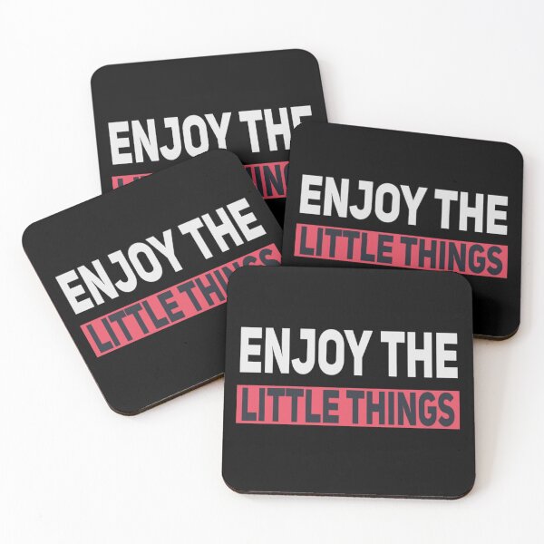 Item preview, Enjoy the little things designed and sold by Tshirtpedia.