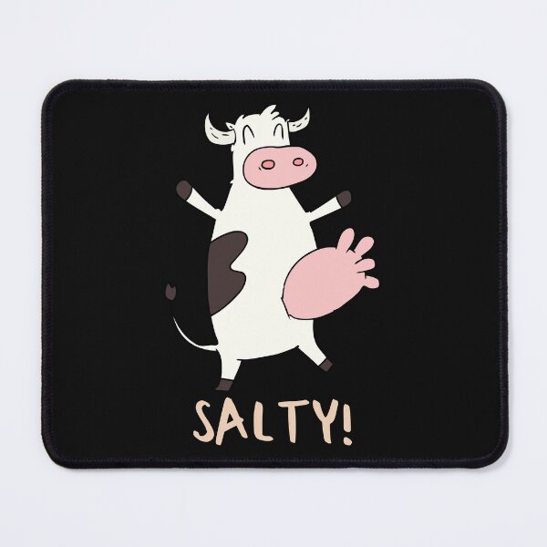 Item preview, Salty Cow. Cartoon image and text 2. designed and sold by JellyBeenzz.