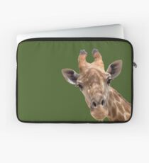 Funny giraffe Laptop Sleeve
