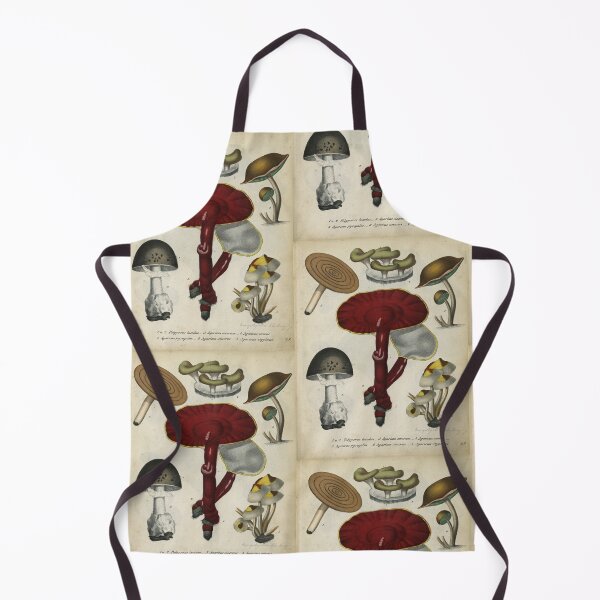 Item preview, Mushrooms from Berge's Giftpflanzenbuch (Red Print) designed and sold by Lloyd Library & Museum.