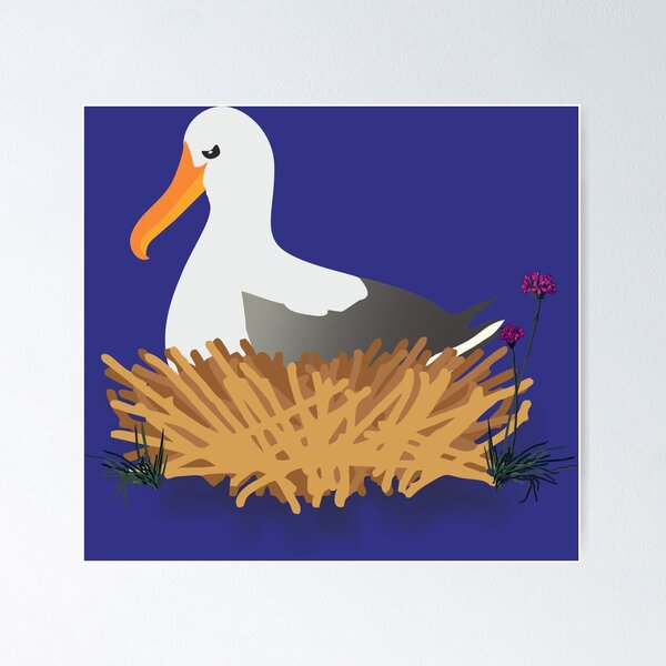 Item preview, Nesting Albatross designed and sold by Mintycanopy.