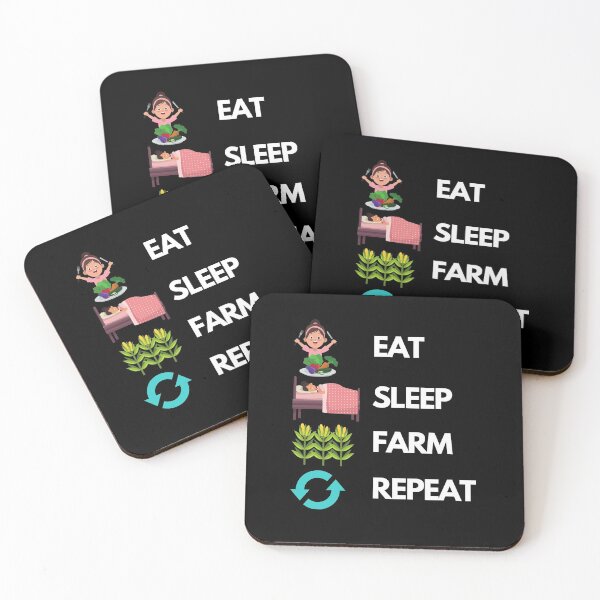 Item preview, Eat sleep farm repeat 1 designed and sold by Phoenix-27.