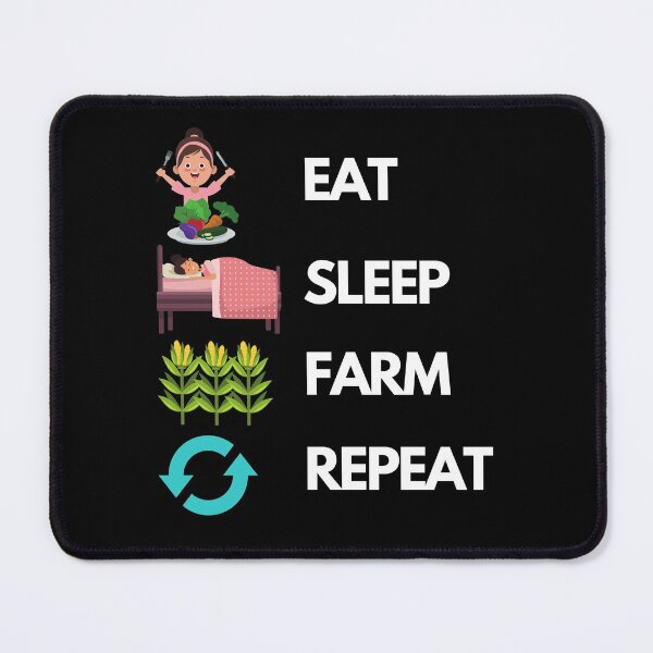 Item preview, Eat sleep farm repeat 1 designed and sold by Phoenix-27.