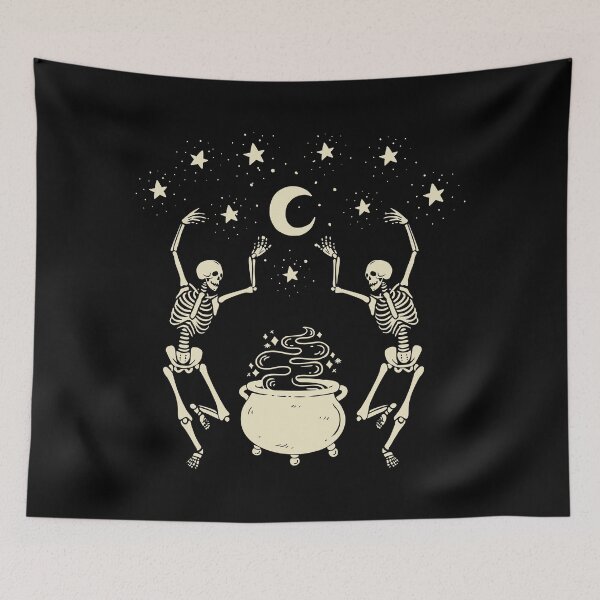 Item preview, Mystical Dancing Skeletons designed and sold by Everythingafter.