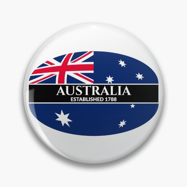Item preview, Australia Established 1788 Australian Flag (Inverse Text) designed and sold by Worldesigns by Artsiren.