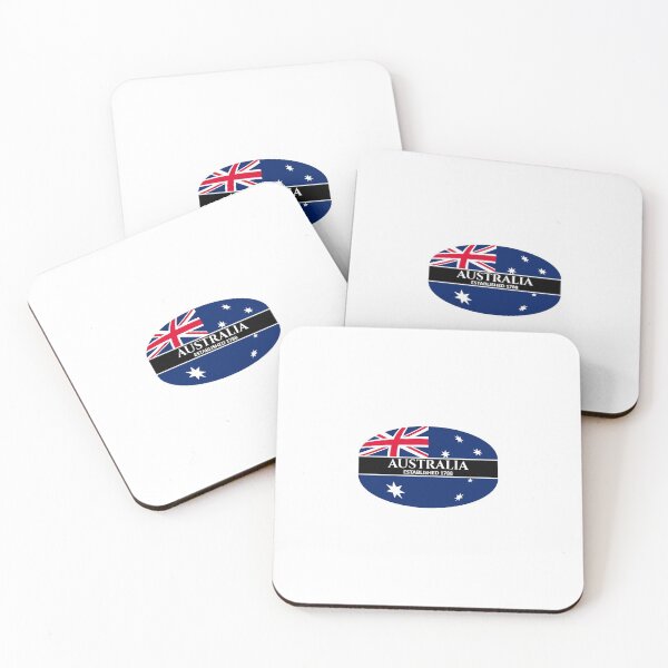 Item preview, Australia Established 1788 Australian Flag (Inverse Text) designed and sold by Worldesigns by Artsiren.