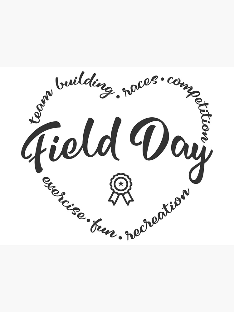 "Field day, school field day, school" Poster for Sale by brackerdesign Redbubble