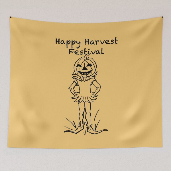 Item preview, Happy Fall Harvest Festival designed and sold by monkeypawprints.