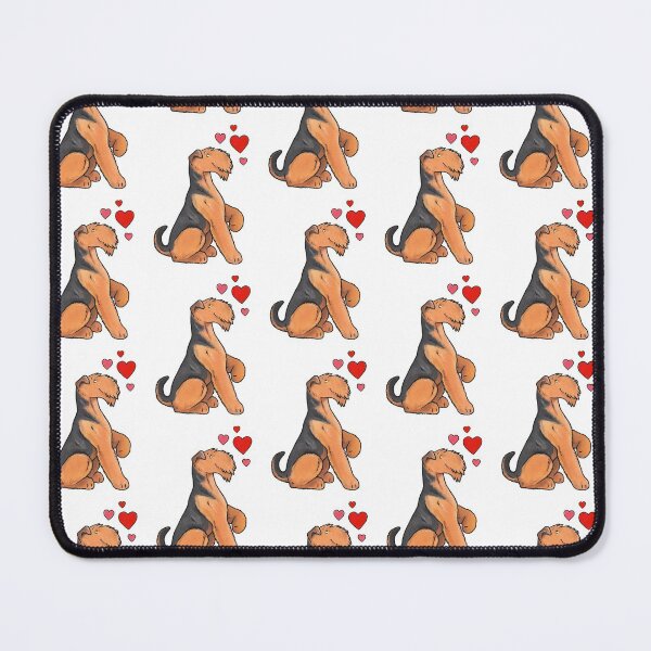Item preview, Airedale Terrier Love designed and sold by animalartbyjess.