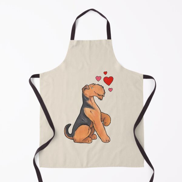 Item preview, Airedale Terrier Love designed and sold by animalartbyjess.