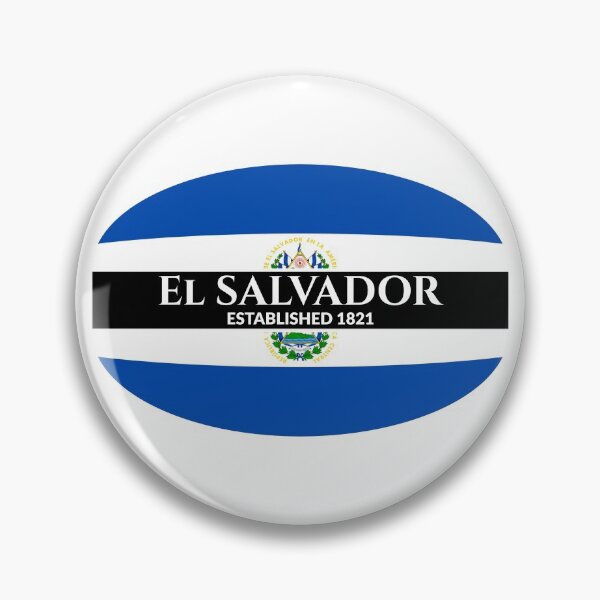 Artikelvorschau, Flagge von El Salvador gegründet 1821 (inverser Text) entworfen und verkauft von Worldesigns by Artsiren.