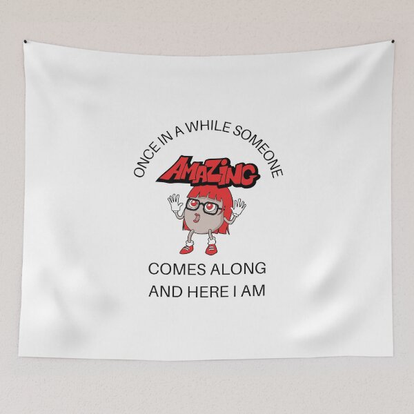 Item preview, Copy of  Once In A While Someone Amazing Comes Along And Here I Am - Sarcastic Quotes - Heart And Arrows designed and sold by Harmonystore.