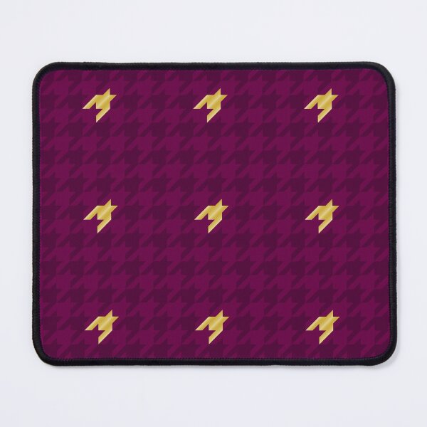 Item preview, Pink Houndstooth with Gold Accent designed and sold by Valerie Bennett.