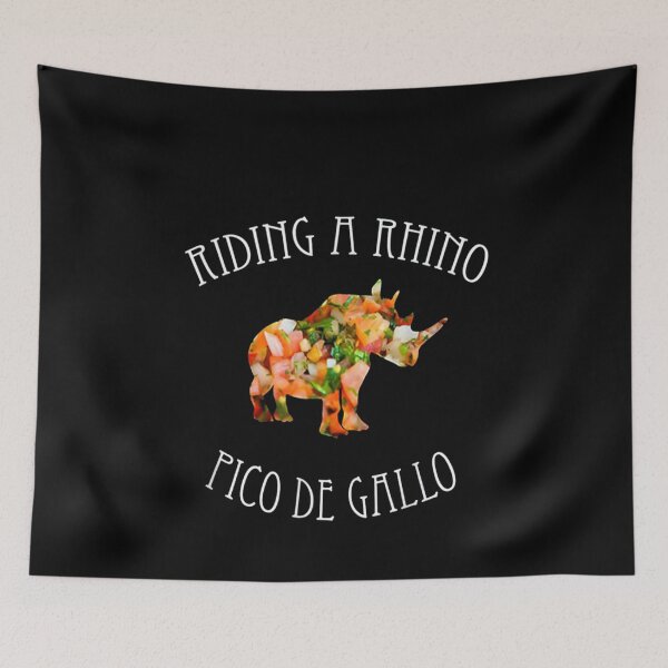 Artikelvorschau, Dance Gavin Dance Merch - RIDING A RHINO - PICO DE GALLO entworfen und verkauft von luxury store.