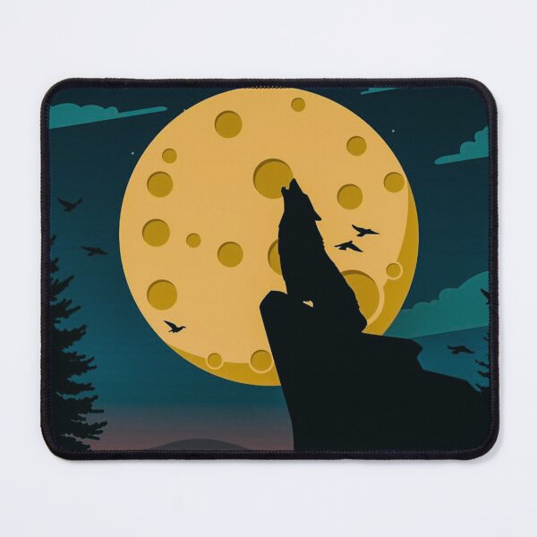 Item preview, Moon spacescape illustration  designed and sold by TheSkullArmy.