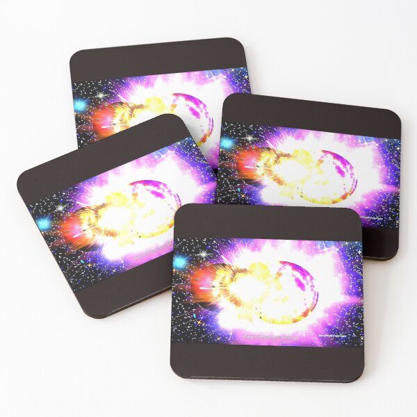 Item preview, COSMIC ART                         //         Rogue Planets colliding! designed and sold by Imagin8er.