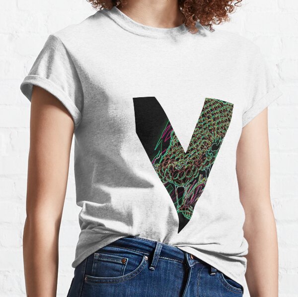 blue vlone snake shirt