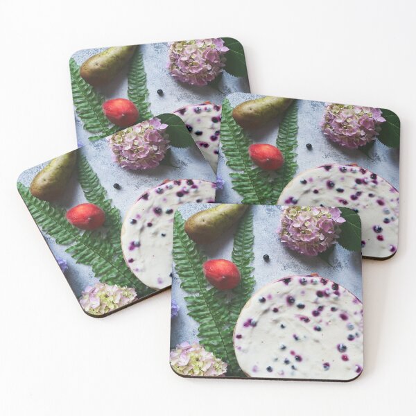 Item preview, Photo artwork: Hydrangea, Fruits, Blueberry Cheesecake designed and sold by GrayCatGraphics.