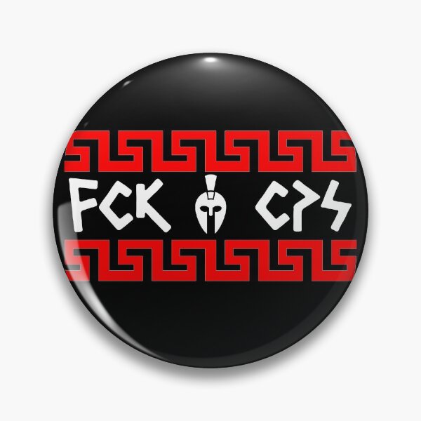 Item preview, Fuck GREEK cops designed and sold by RebelColStore.