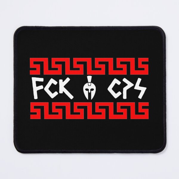 Item preview, Fuck GREEK cops  designed and sold by RebelColStore.
