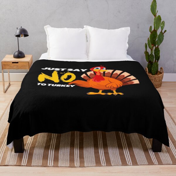 Item preview, Say No To Turkey Anti Thanksgiving designed and sold by MooonTees.