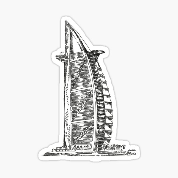211 DUBAI Sticker