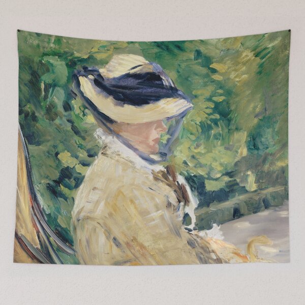 Item preview, Oil Painting Madame Manet (Suzanne Leenhoff, 1830–1906) by Édouard Manet designed and sold by Designedbysm.