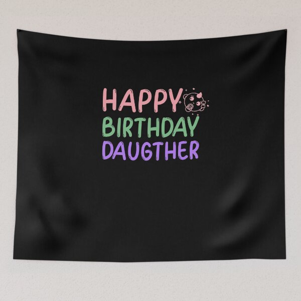 Item preview, Happy Birthday Daughter designed and sold by Neggan.
