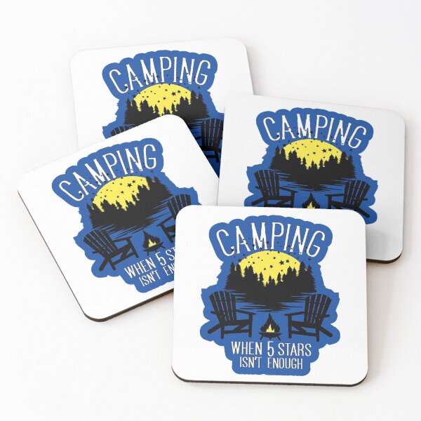 Item preview, Camping - When 5 stars isn't enough designed and sold by handmade by christel.