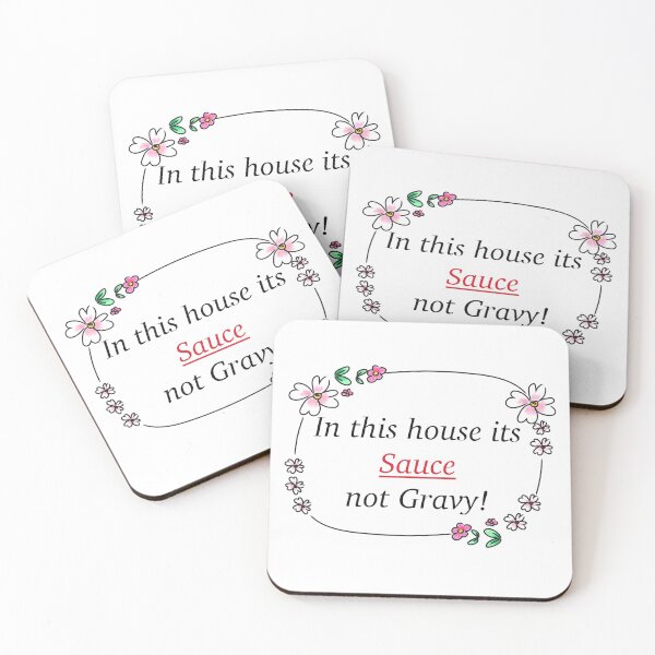 Item preview, In this house its Sauce not gravy! designed and sold by ItaliaStore.
