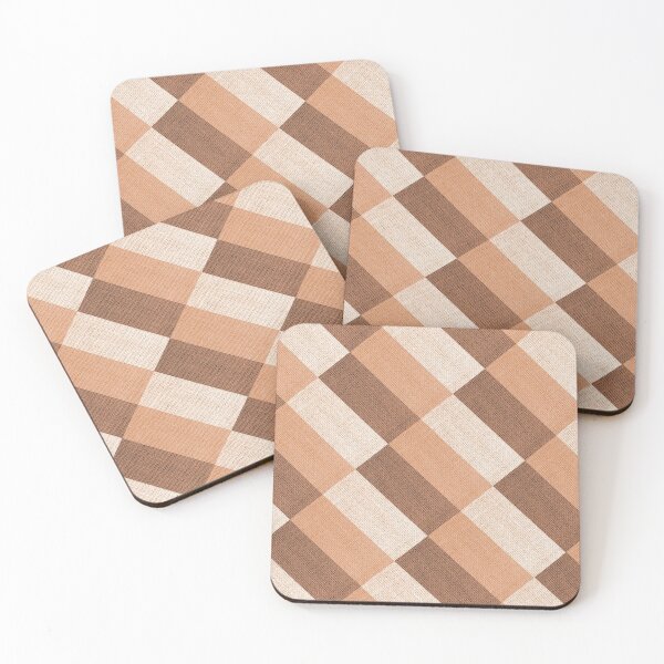 Item preview, Beige and brown geometric shapes designed and sold by GoDesign1.