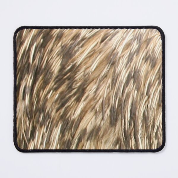 Item preview, Emu feathers, plumage, browns, layered, close up. (From photograph of a live emu). designed and sold by JellyBeenzz.