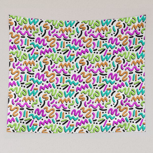 Item preview, Stellar Zeek 80s Pattern designed and sold by Mel Kelly.