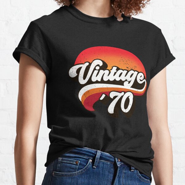 37 Design Unit 1970 Birthday Gift Ideas for Men Vintage 1970 T-Shirt Women Heather Navy / 2XL