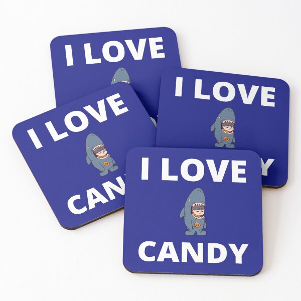 Item preview, I love Candy Shark designed and sold by fev-rocks.