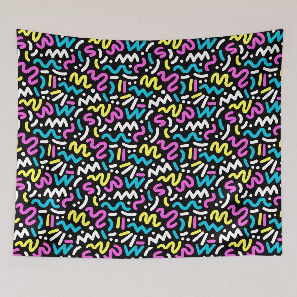 Item preview, Zeek 80s Pattern designed and sold by Mel Kelly.