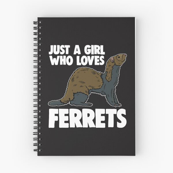 Item preview, Just A Girl Who Loves Ferrets designed and sold by Bendthetrend.