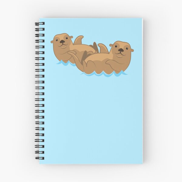 Item preview, swimming otters designed and sold by jazzydevil.