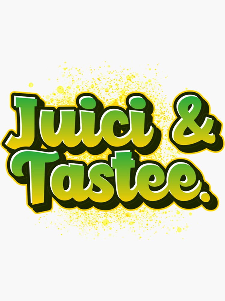 "Juici and Tastee Jamaican Patty Classic" Sticker for Sale by ...